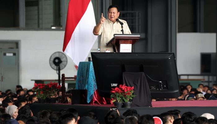 Menhan Prabowo Subianto Memeriahkan Perayaan The 1st DEFEND ID’s Day di Bandung