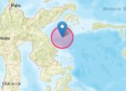 Gempa Bumi M 4,1 Guncang Morowali Utara, Sulawesi Tengah