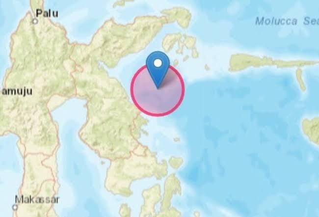 Gempa Bumi M 4,1 Guncang Morowali Utara, Sulawesi Tengah