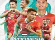 Jadwal Siaran Langsung Pertandingan Timnas Indonesia vs Palestina