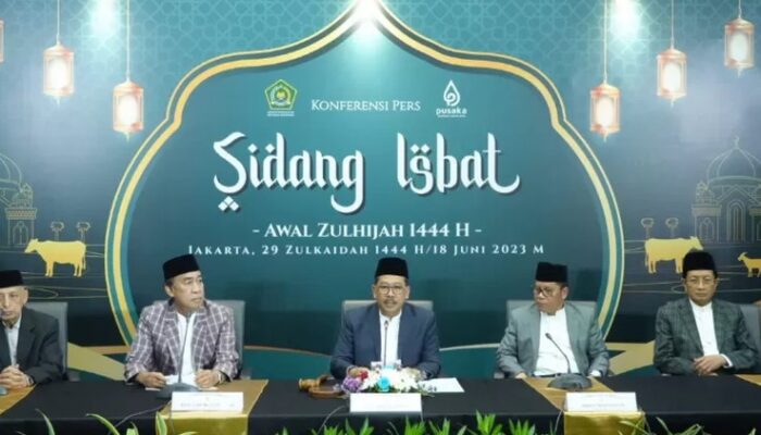 Pemerintah Menetapkan Tanggal Idul Adha 1444 H Pada 29 Juni 2023