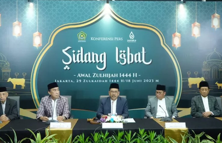 Pemerintah Menetapkan Tanggal Idul Adha 1444 H Pada 29 Juni 2023