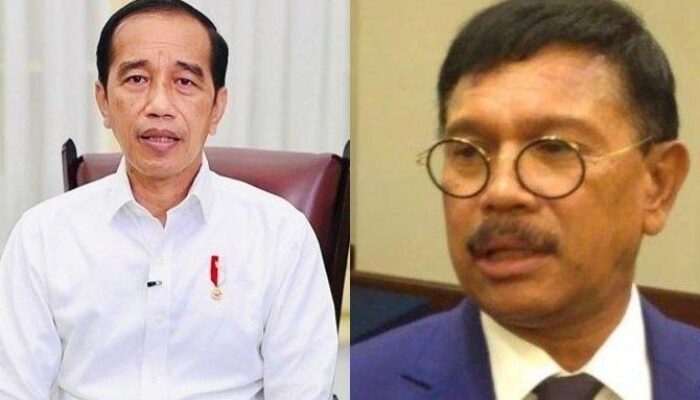 Presiden Joko Widodo Memberhentikan Empat Pejabat Terkait Kasus BTS 4G Kominfo