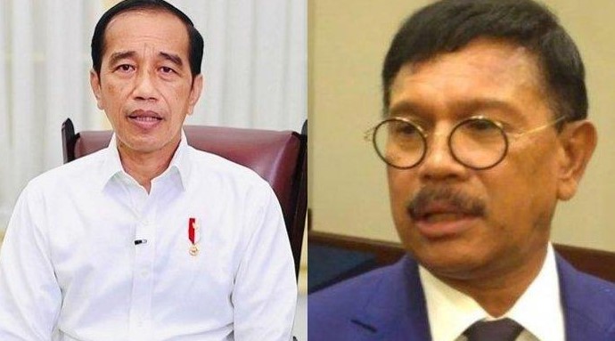 Presiden Joko Widodo Memberhentikan Empat Pejabat Terkait Kasus BTS 4G Kominfo