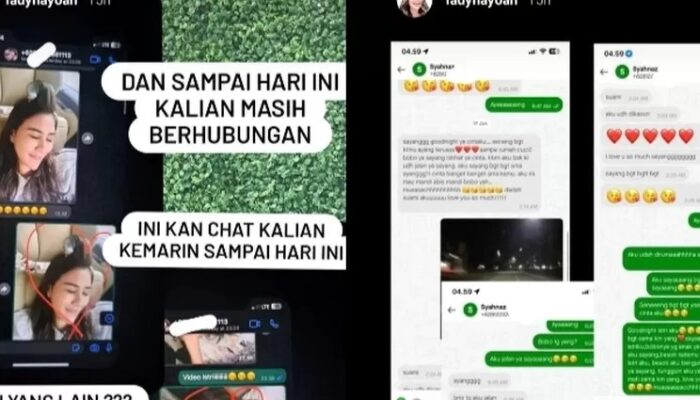 Chat Mesra di Aplikasi Ojol Membongkar Dugaan Perselingkuhan Syahnaz dan Rendy Kjaernett