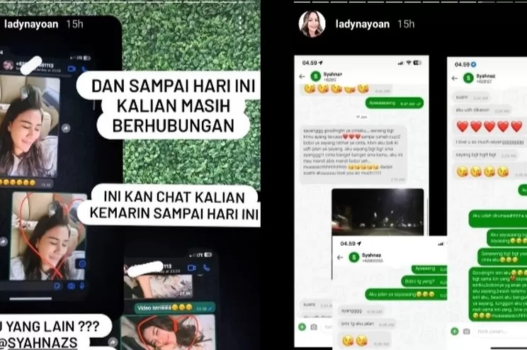 Chat Mesra di Aplikasi Ojol Membongkar Dugaan Perselingkuhan Syahnaz dan Rendy Kjaernett