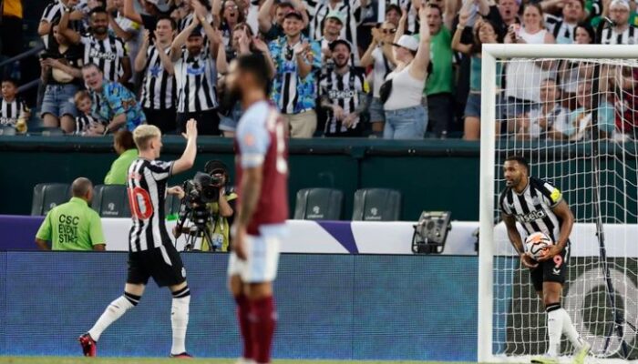 Newcastle Vs Aston Villa: Tonali-Pau Torres Tampil Gemilang, Berbagi Poin di Philadelphia