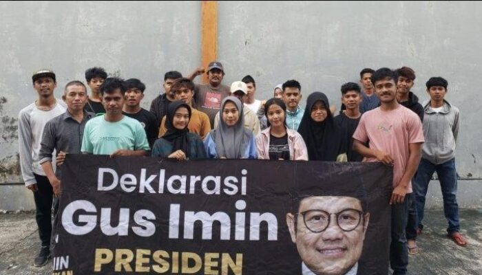 Gus Muhaimin Calon Presiden Yang Didukung Penuh oleh Pemuda Milenial Nunukan