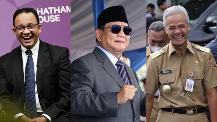 Survei Terbaru: Duel Ketat Capres 2024 antara Anies, Ganjar, dan Prabowo