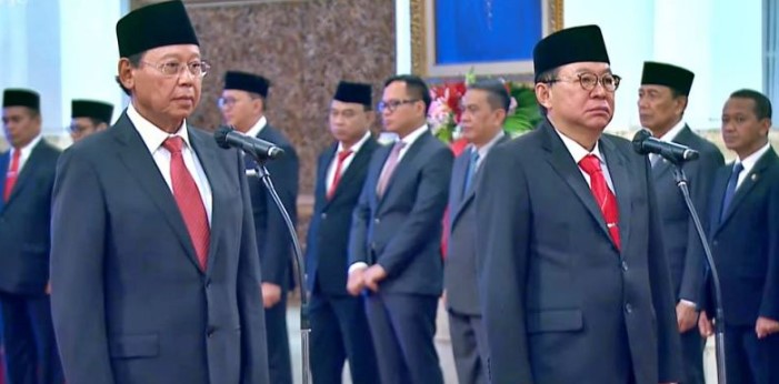 Gandi Sulistiyanto Dilantik oleh Jokowi Menjadi Anggota Wantimpres