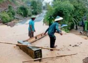 Desa Wadas Terkena Banjir, Jalan dan Permukiman Warga Terendam