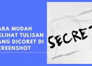 5 Cara Melihat Tulisan yang Dicoret di Screenshot Tanpa Aplikasi