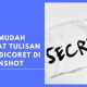 5 Cara Melihat Tulisan yang Dicoret di Screenshot Tanpa Aplikasi