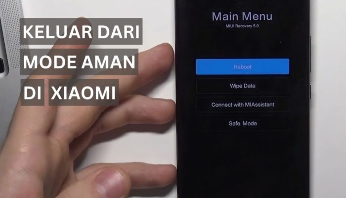 Cara Keluar dari Mode Aman Xiaomi Tanpa Tombol Power